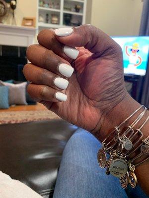 White nails!