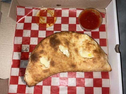 Cheese calzone