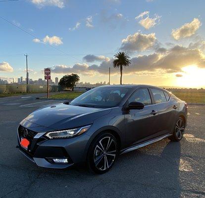 Nissan Sentra SR with the premium package