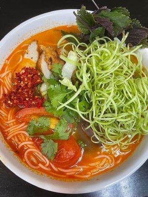 Bún riêu chả cá