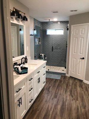 Bathroom designed