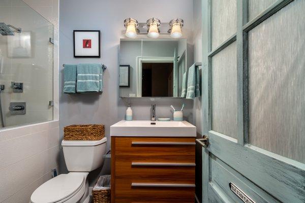 Beautiful Bath in another amazing property we sold in Ridgewood.