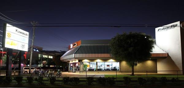 Our store at Night!