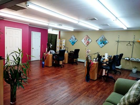 Bubbles and Polish Nail in Westford just remodeled. It looks fabulous