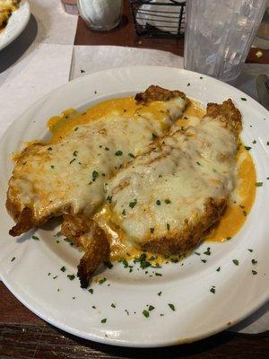 Chicken Parmigiana with Vodka Sauce