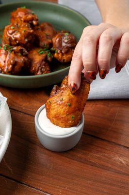 Buffalo Wings (dipped in ranch)