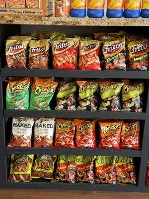 Cheetos, Funyun's, Fritos, and much more