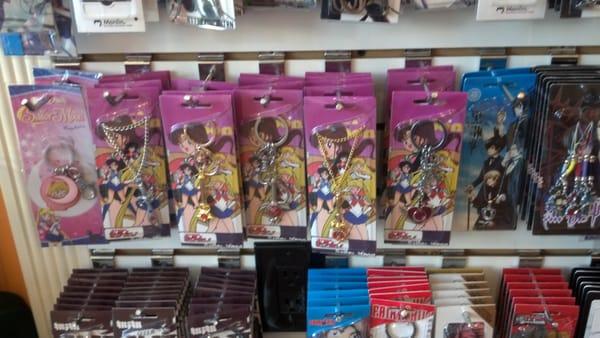 Sailor Moon stuff.  Took this pic for my sister.  She LOVED her!