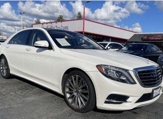 2017 Mercedes-Benz S550 with low miles!