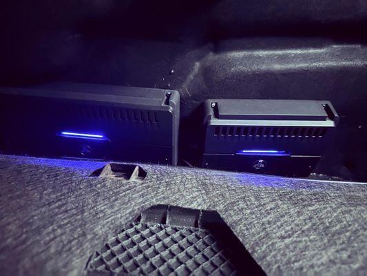 Amplifier Set Up   JL Audio RD900/5 - JL Audio RD500/1