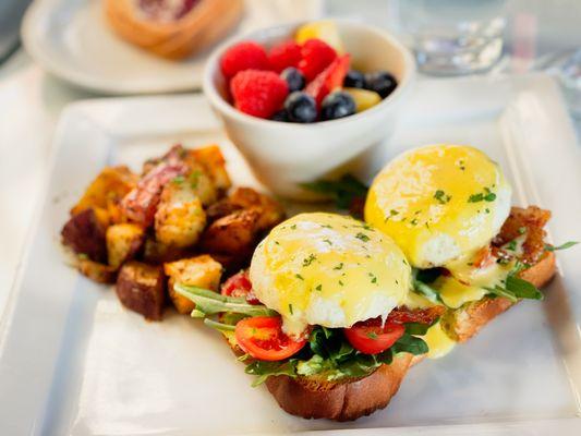 BLT Eggs Benedict