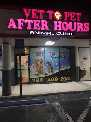 Vet To Pet After Hours opened 5-12Am