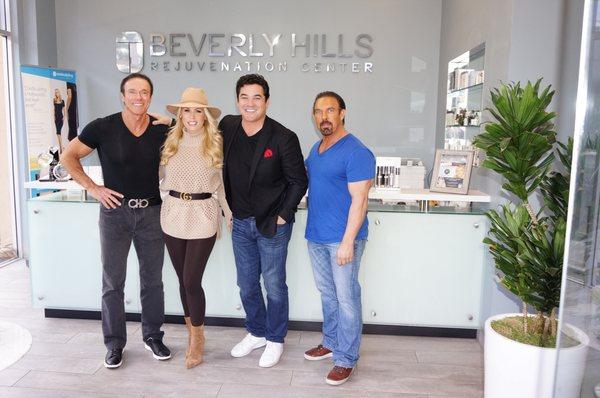 Dean Cain and Gretchen Rossi love what BHRC does to help them look and feel their best!