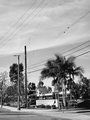 Entrance to CSULB from the rear on Anaheim Rd