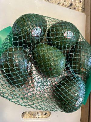 6 HUGE Avocados for under $5.00