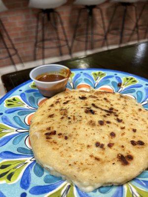 Cheese & Loroco Pupusa