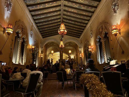 Opera San Jose Open House in the lobby of the California Theater