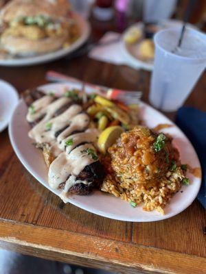 Stuffed redfish