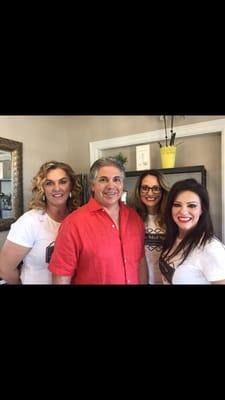 Dr. Ivan Ramirez with Yvette, Andrea & Kathy