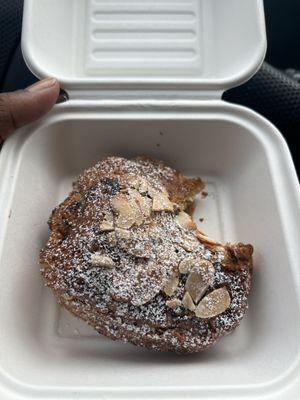 Chocolate almond croissant