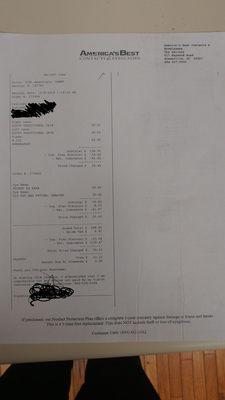 Invoice to insurance bears no resemblance to the pricing as explained to customers. Employees could not explain it.