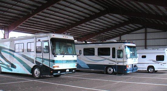 Covered and Uncovered RV and Boat Storage - Call or email for availability