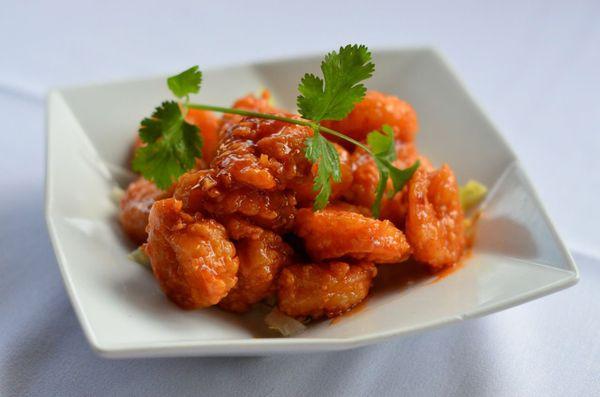 Signature dish Crackerjack Crispy Shrimp