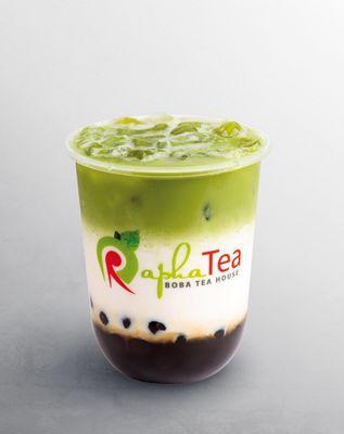 Matcha Milk Tea
 Matcha series includes: Mango Matcha, Strawberry Matcha, and Pineapple Matcha