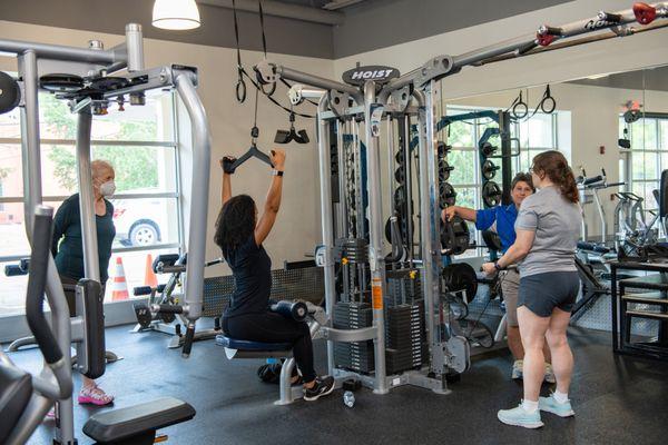 Island Health & Fitness Training Floor at Community Corners