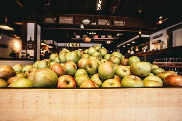 Local apples from Carvers Apple Orchard