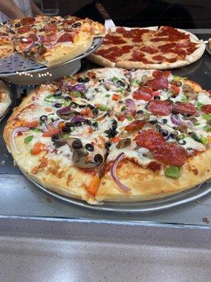 Pizza galore