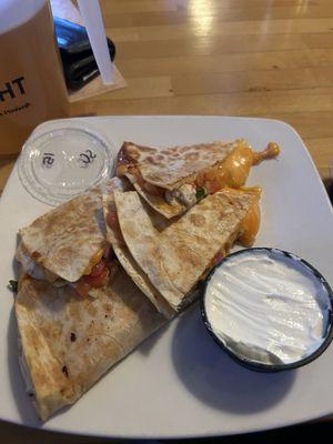 Chicken quesadilla