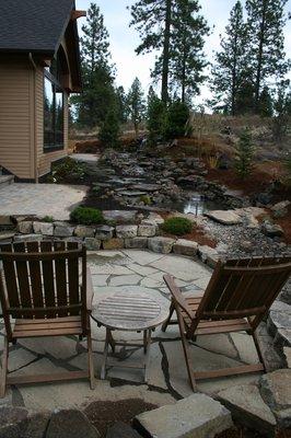 We love to help create outdoor spaces