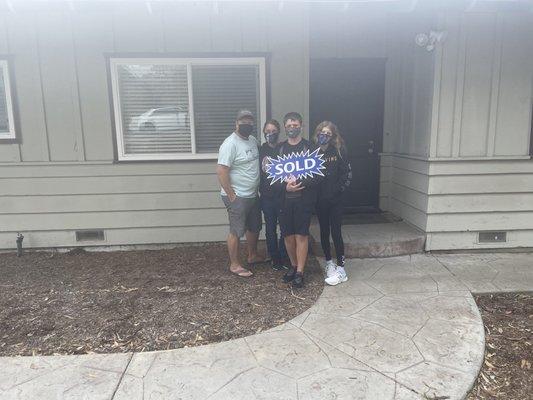 Congratulations  to Matt and Susanne on your new home here in vista