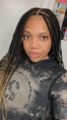 Knotless braids