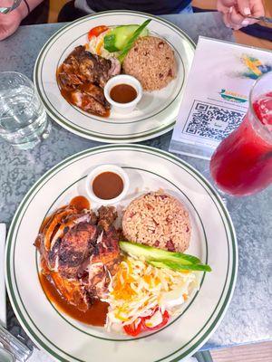 Jerk Chicken Rice and Peas