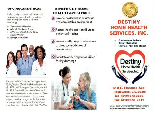 Destiny Home Health Services