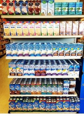 Specialty products (milks)