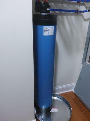 Newly Installed Whole-house Carbon Filtration System