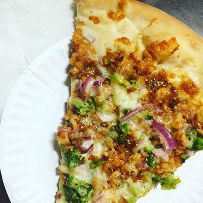 Sesame Chicken Pizza