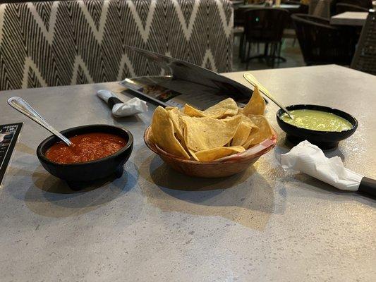 Tostadas and Salsa