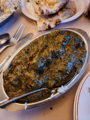 Chicken saag