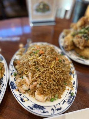 Shrimp fried rice