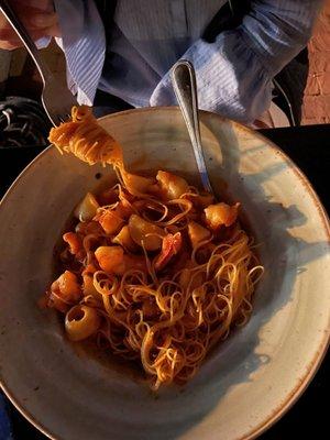 Seafood Capellini