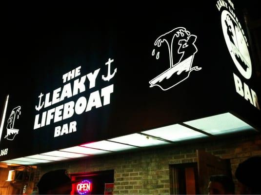 The Leaky Lifeboat Bar in Seaford, Long Island