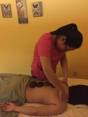 Hot Stone & Deep Tissue Massage