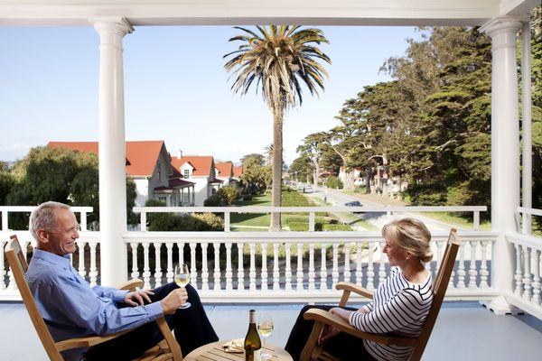 The Inn at the Presidio, in the Presidio of San Francisco, proudly managed by Waterford Hotels & Inns