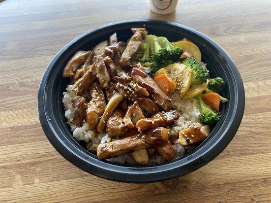 Chicken teriyaki bowl