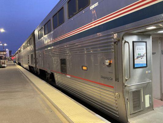 Texas Eagle sleeper Carriage