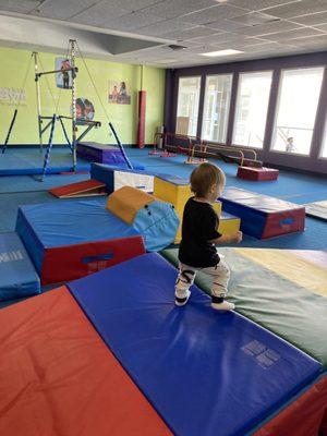 The Little Gym soft play area